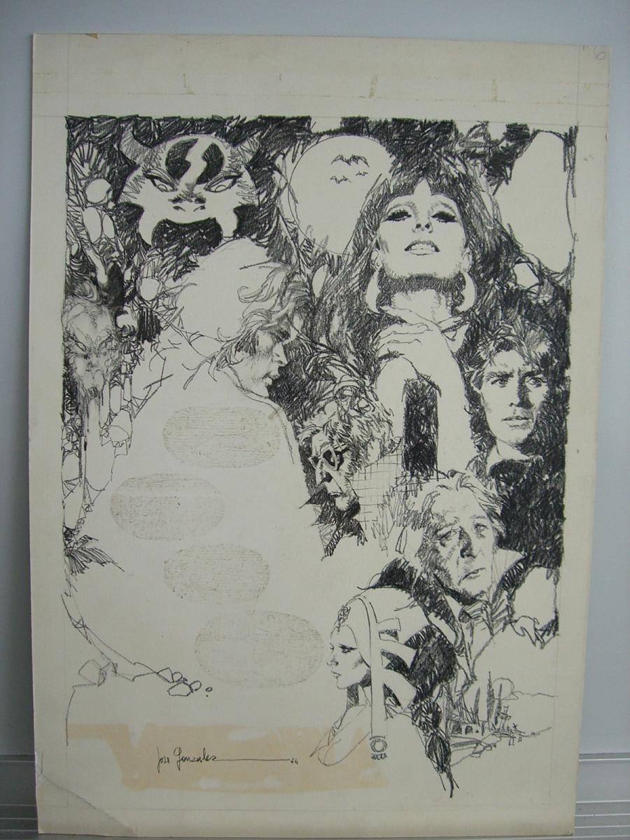 Jose Gonzalez Vampirella Art Day! - Original Comic Art - CGC Comic