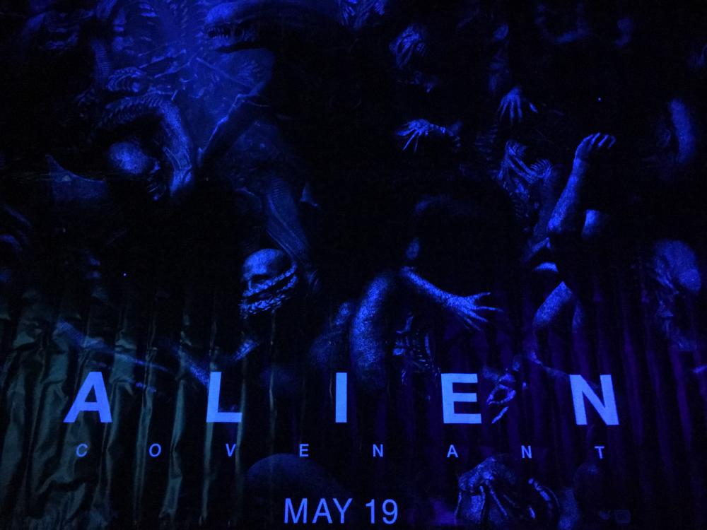 Huge Alien Covenant Movie Theater Banner Mixed Age Threads And