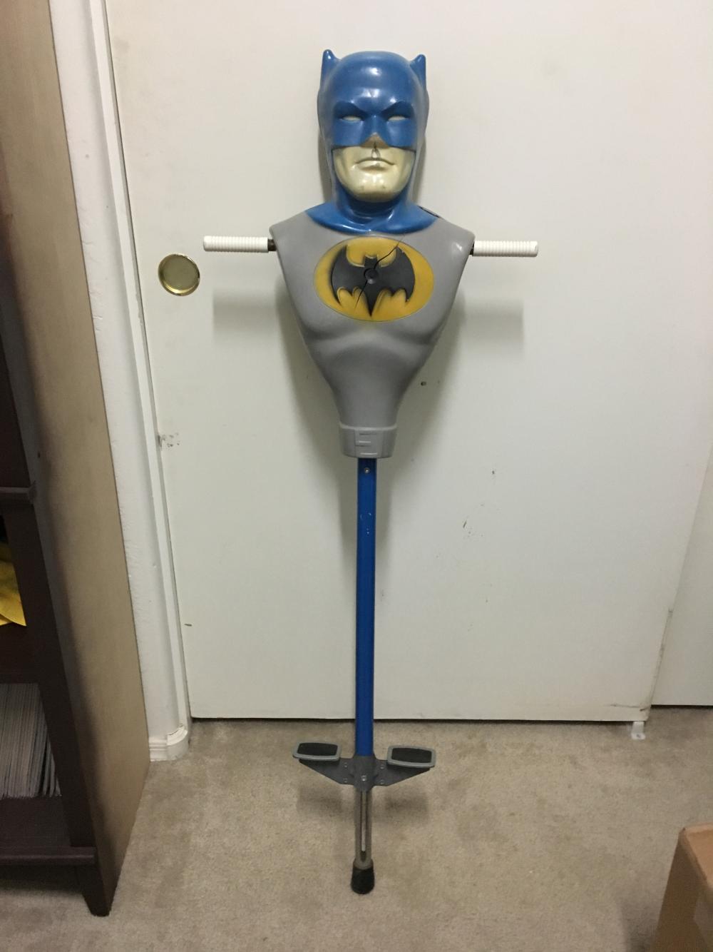 1977 Batman pogo stick and Detective Comics Original Art Mixed Age