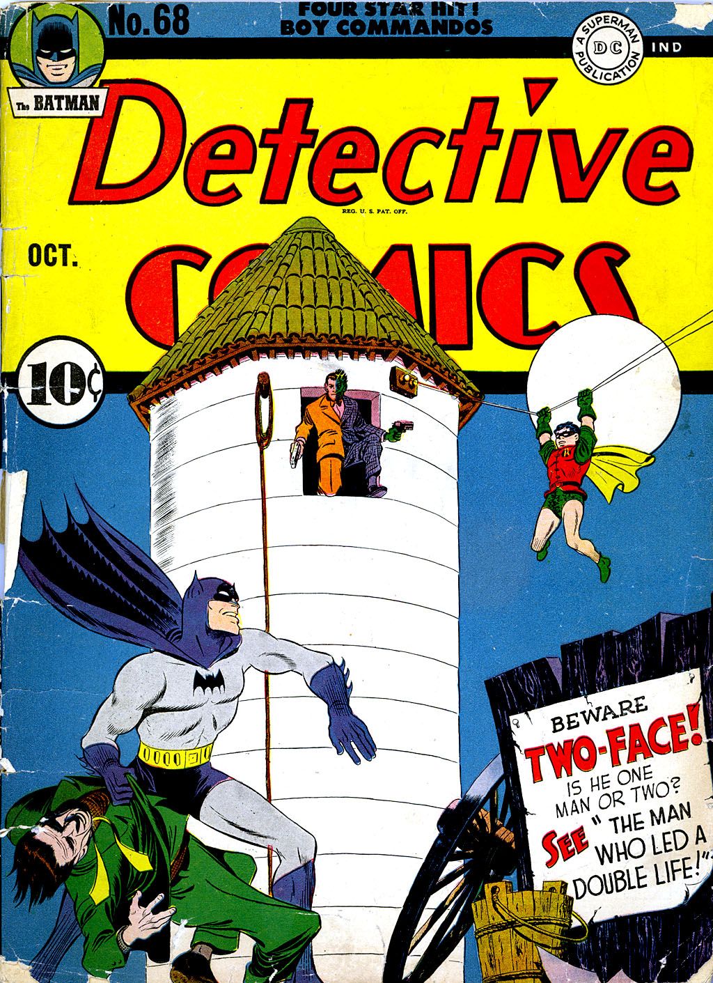 Golden Age curiosities Batman Detective Comics Golden Age Comic Books