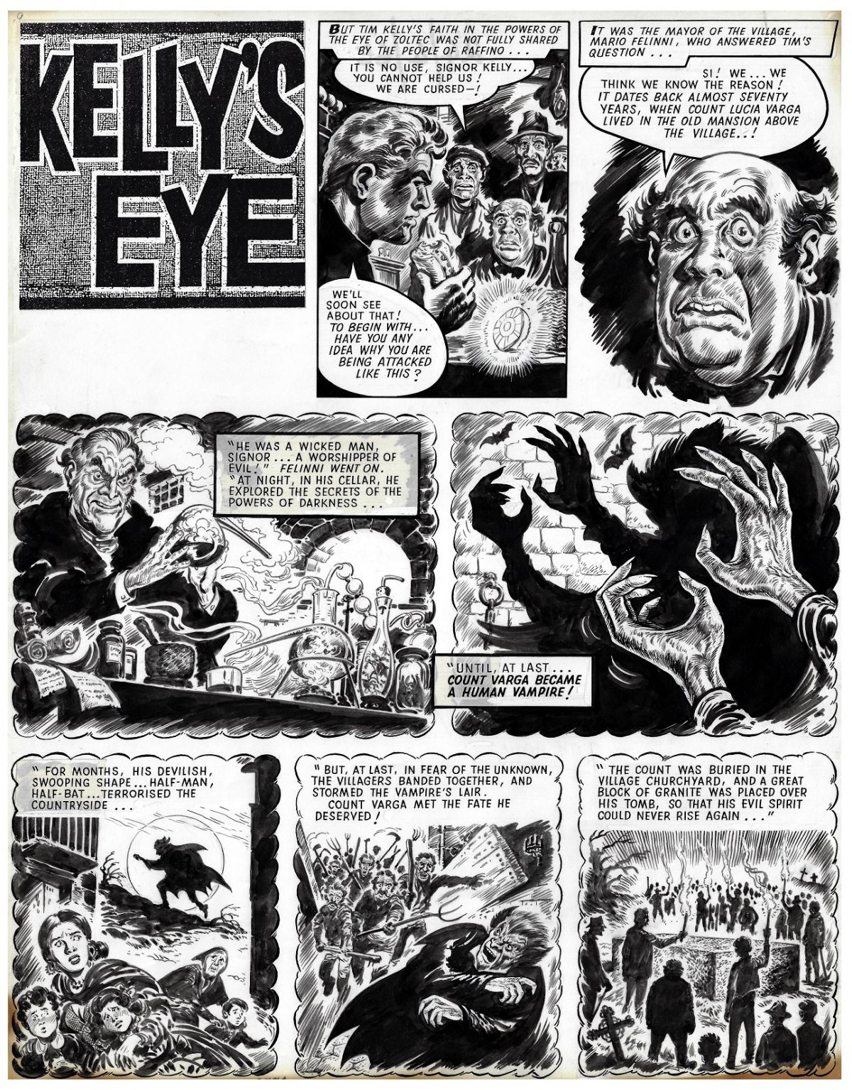 Share your HORROR OA favorites - Page 2 - Original Comic Art - CGC Comic  Book Collectors Chat Boards
