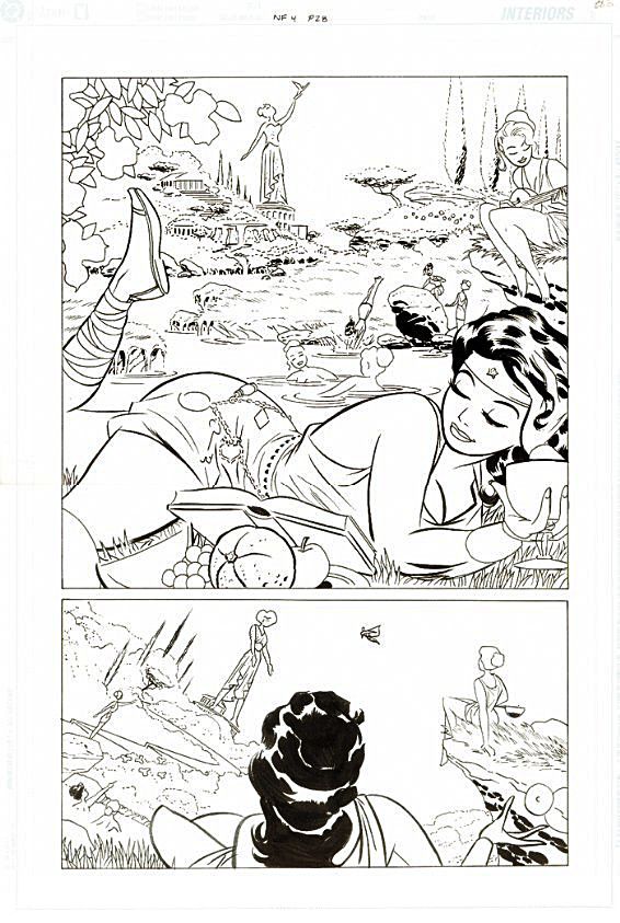 Darwyn Cooke - new frontier (grail alert) - Original Comic Art - CGC ...