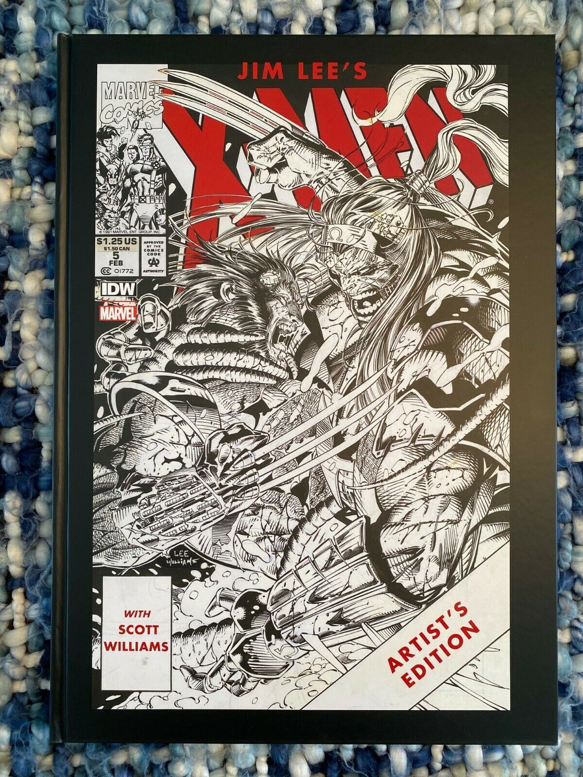 FS: JIM LEE X-MEN ARTIST ARTIFACT IDW MARVEL LIMITED SIGNED