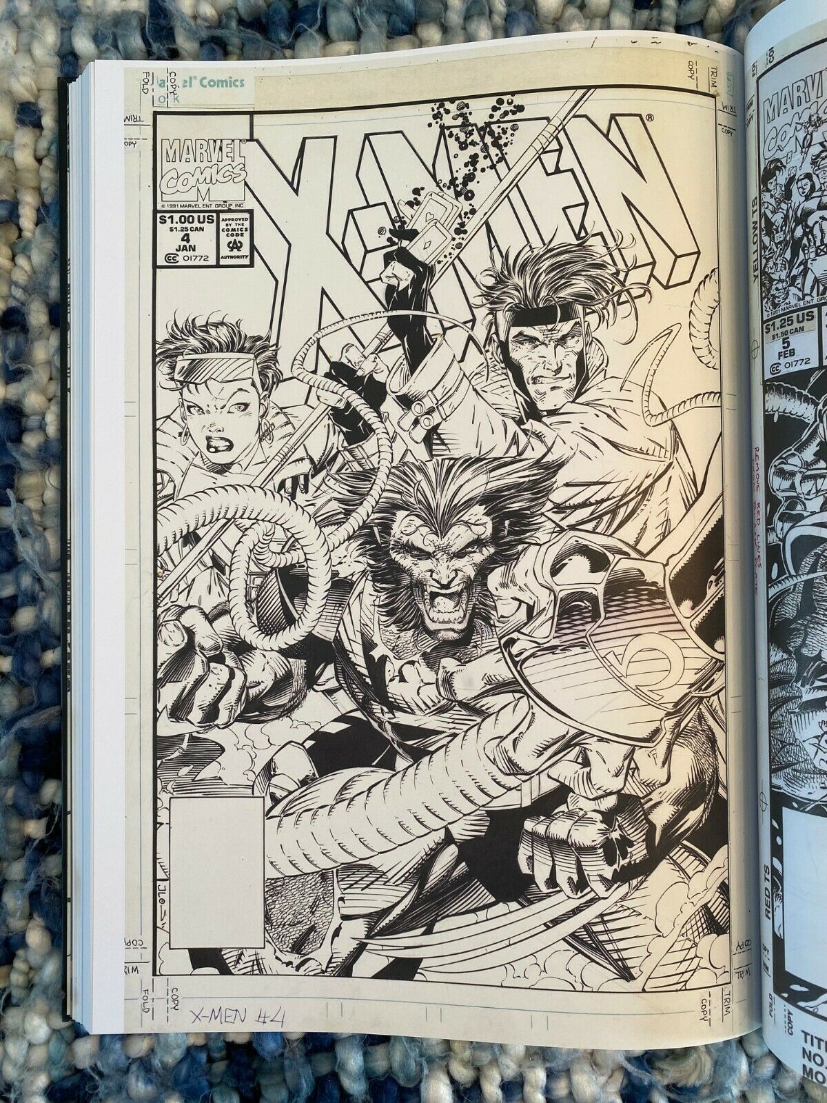 アメコミ　MARVEL MASTERS THE ART OF JIM LEE Jim Lee Returns To The X-Men in Official New DC vs Marvel