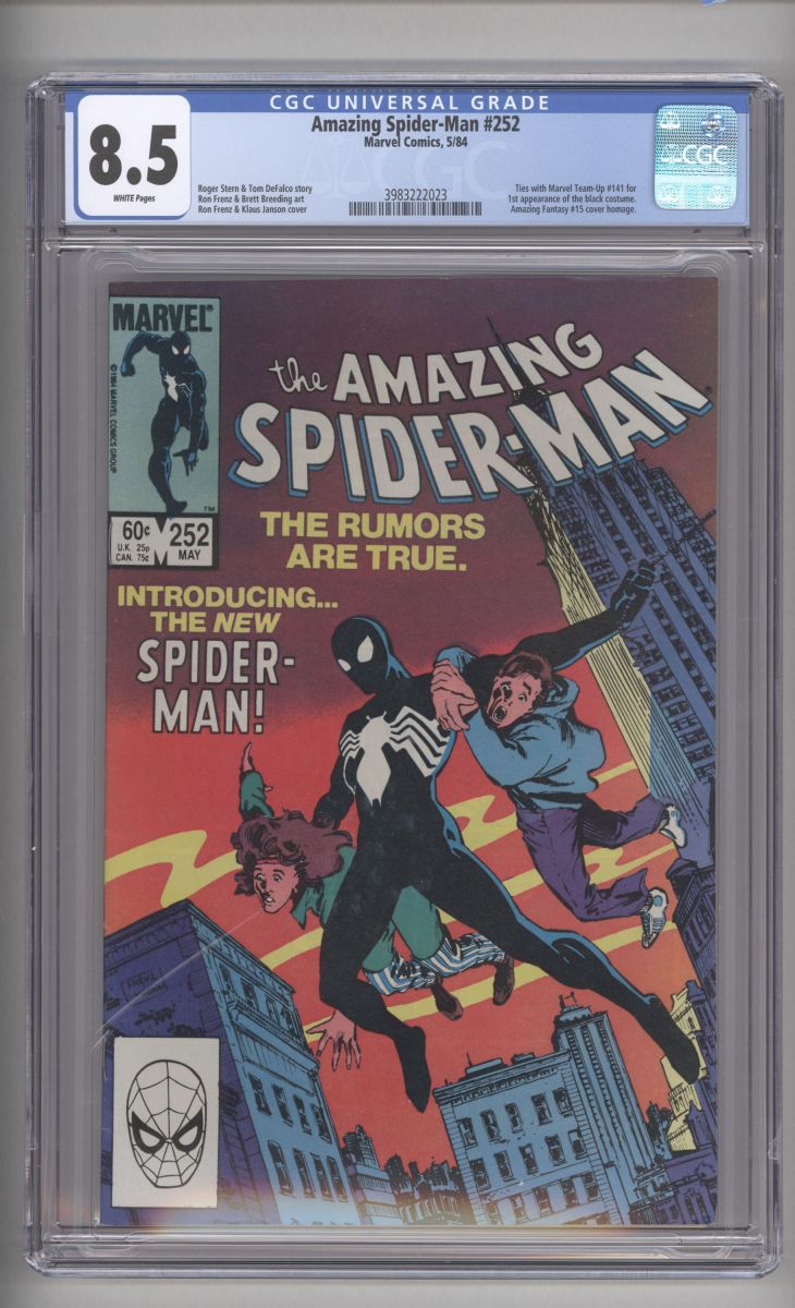 AMS 252 CGC 8.5 Front Cover.jpg