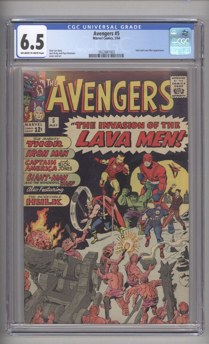 Avengers 5 CGC 6.5 Front Cover.jpg