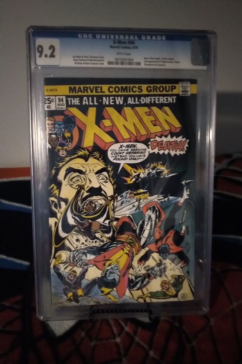 X-Men 94 CGC 9.2 White Pages On Ebay With No Reserve - Comics Market ...