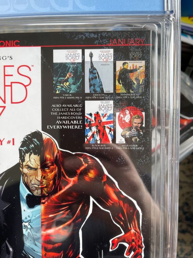 Fresh comic slabs with weird white dots?!? - Newbie Comic Collecting ...
