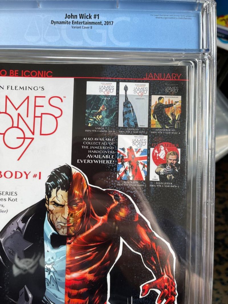 Fresh comic slabs with weird white dots?!? - Newbie Comic Collecting ...