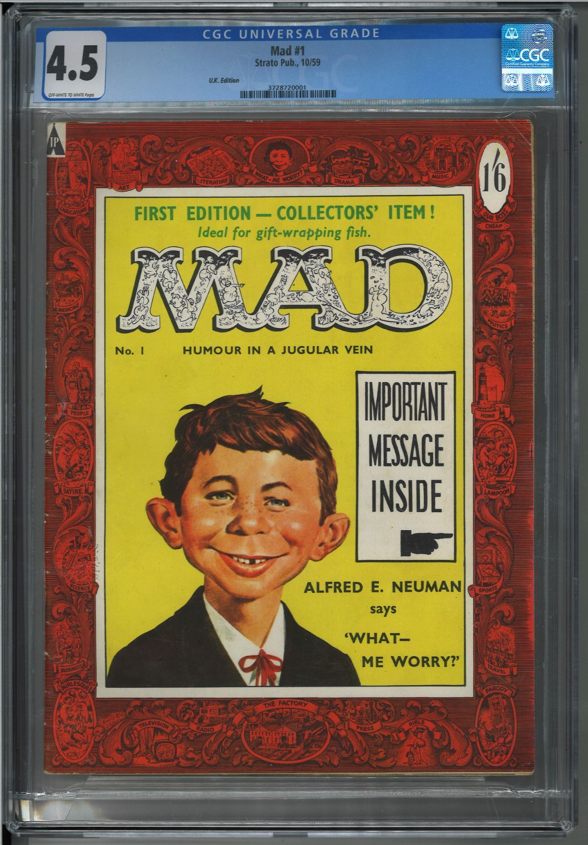 Mad Magazine CGC Graded for Sale Mixed Age Threads and Misc CGC