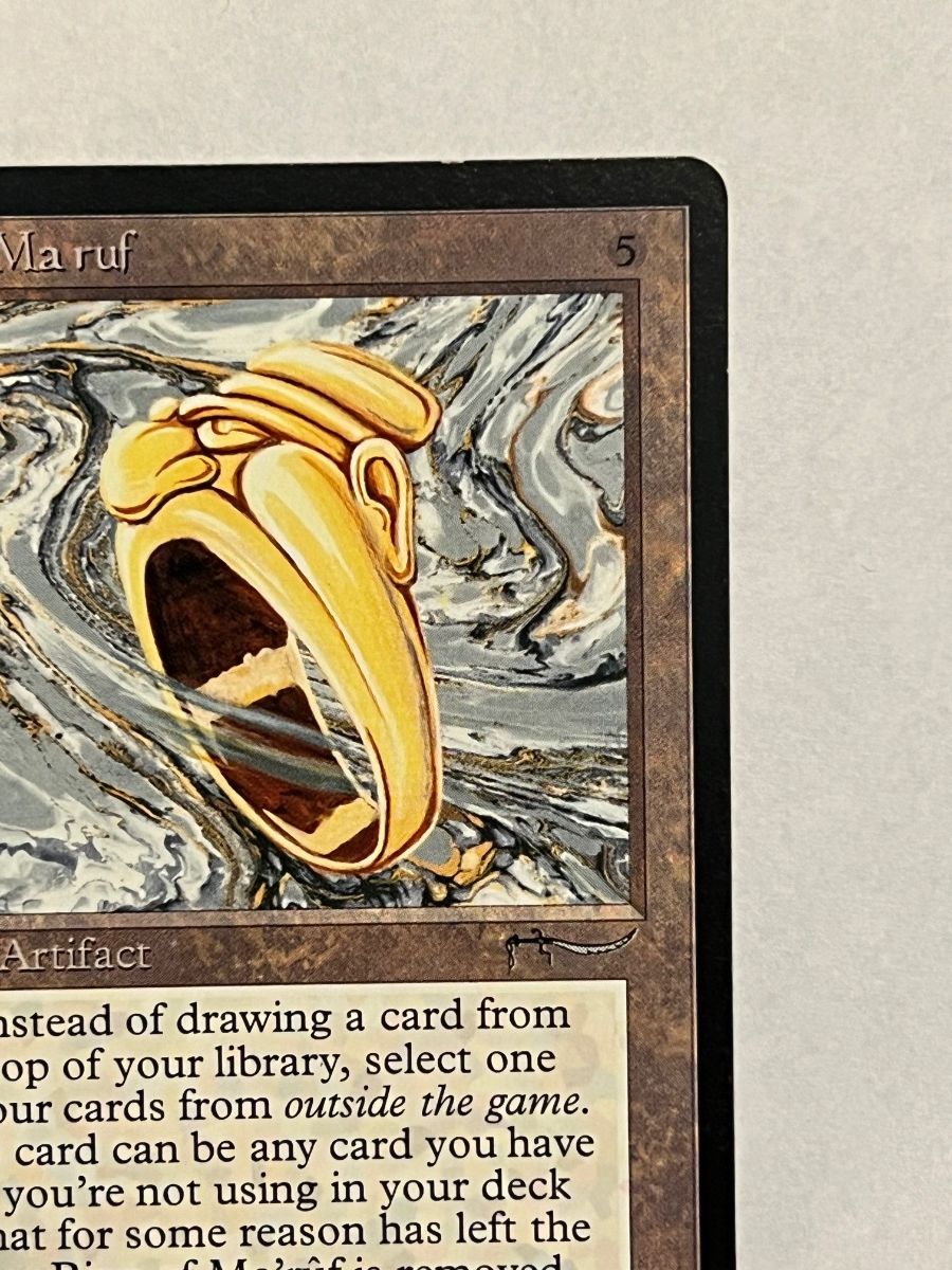 MTG Ring of Ma'Ruf - Grade? - CGC Cards General Discussion - CGC