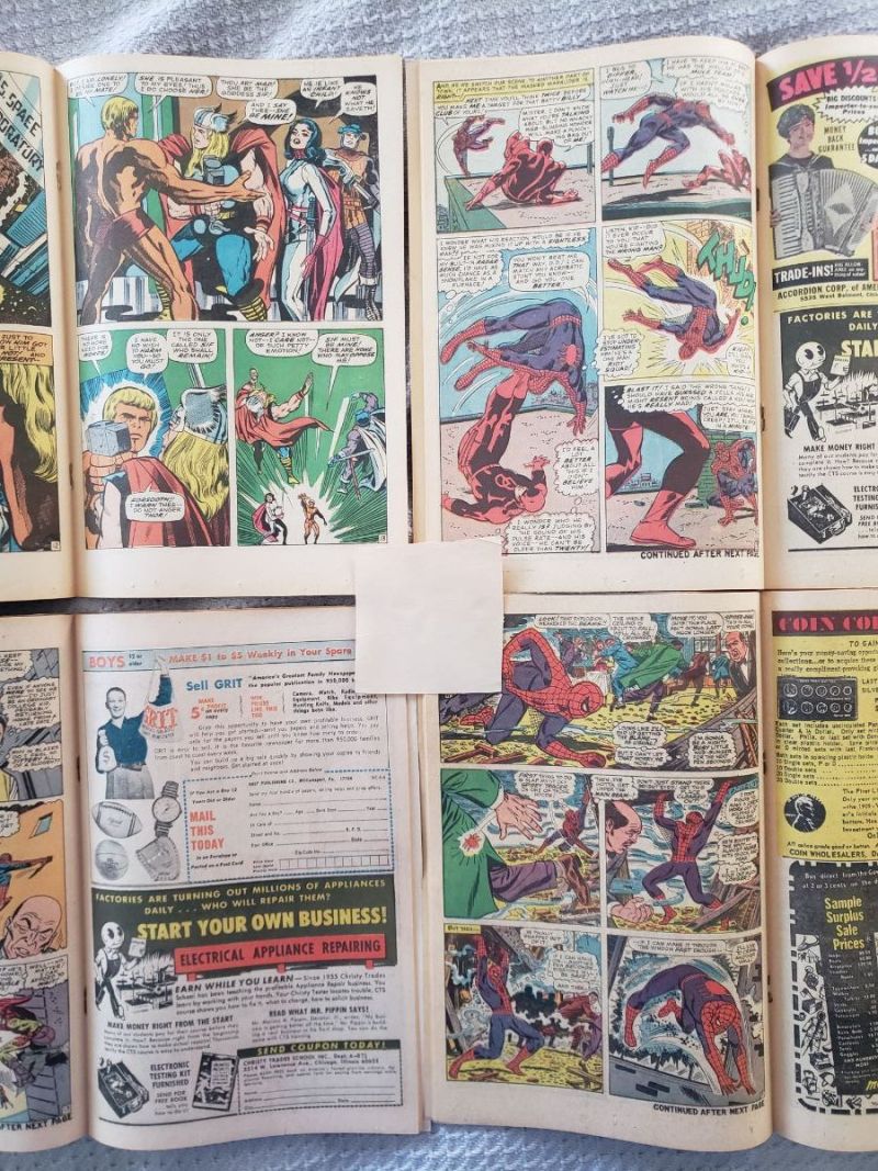 Judging Marvel Silver Age Page Color - Newbie Comic Collecting ...
