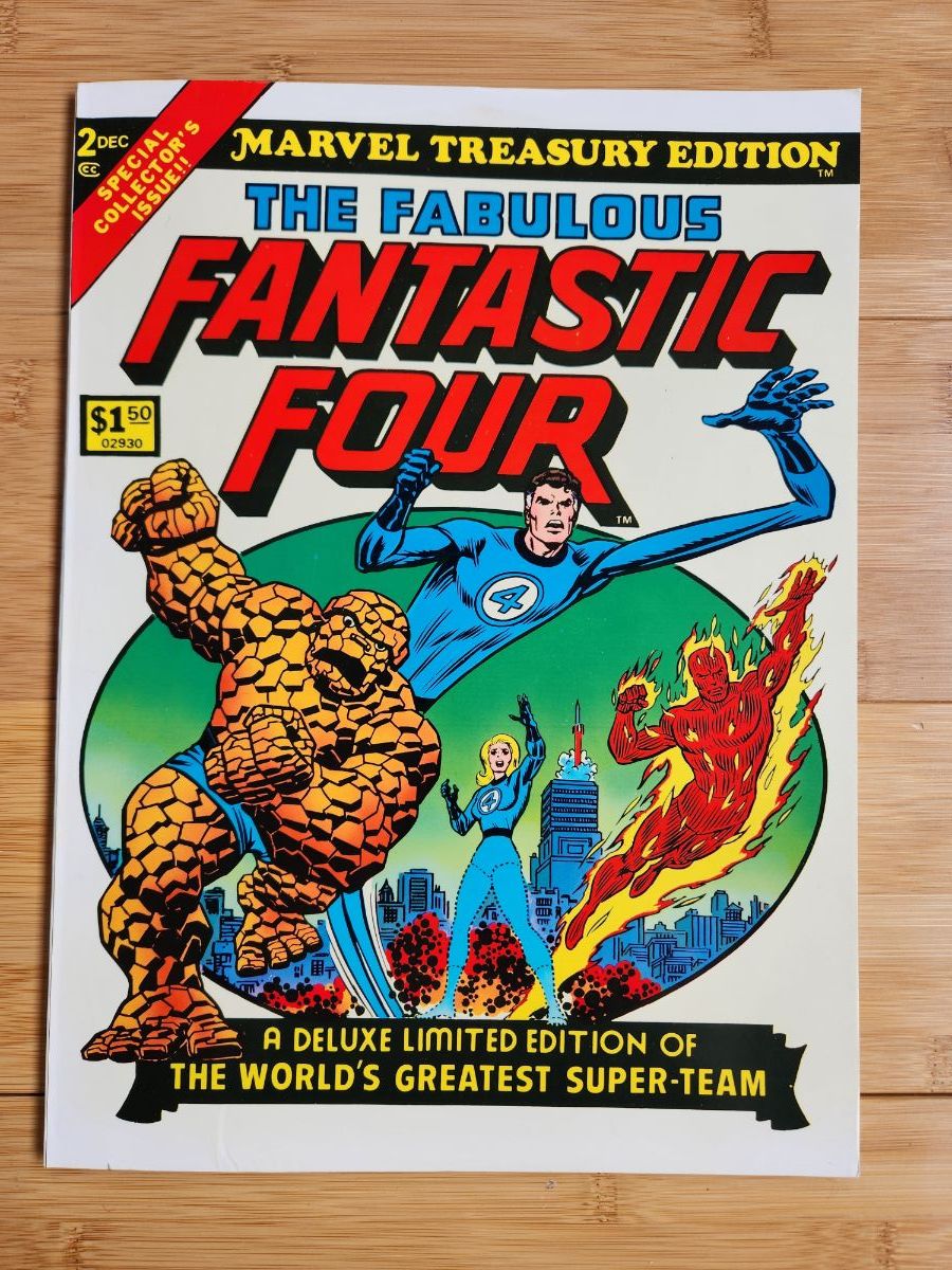 First Overstreet Price Guide (now sold) Bronze Age Treasuries! Marvel
