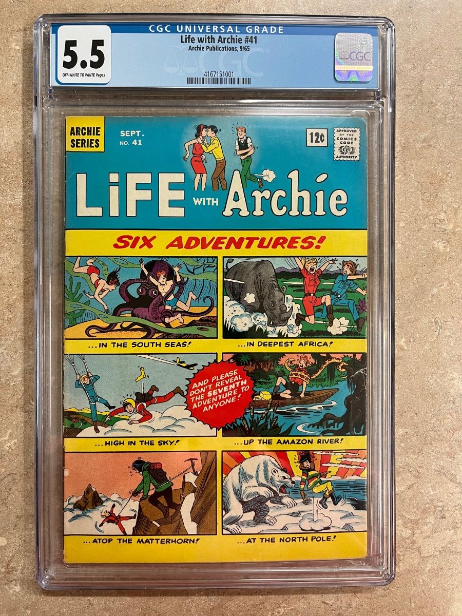 CLOSED - Archie Gold (Archie 35) Silver (Life with Archie 41 - 1st ...