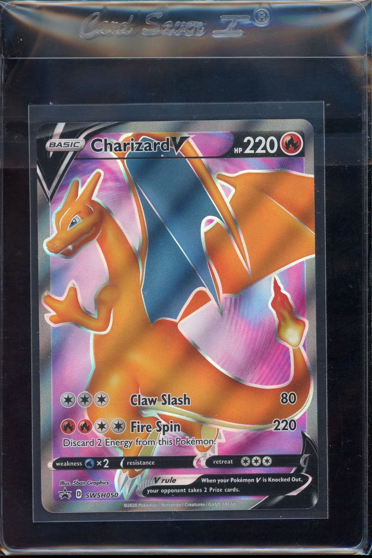 Do you think this Pokemon-Charizard card has a chance at a 9.5 for ...