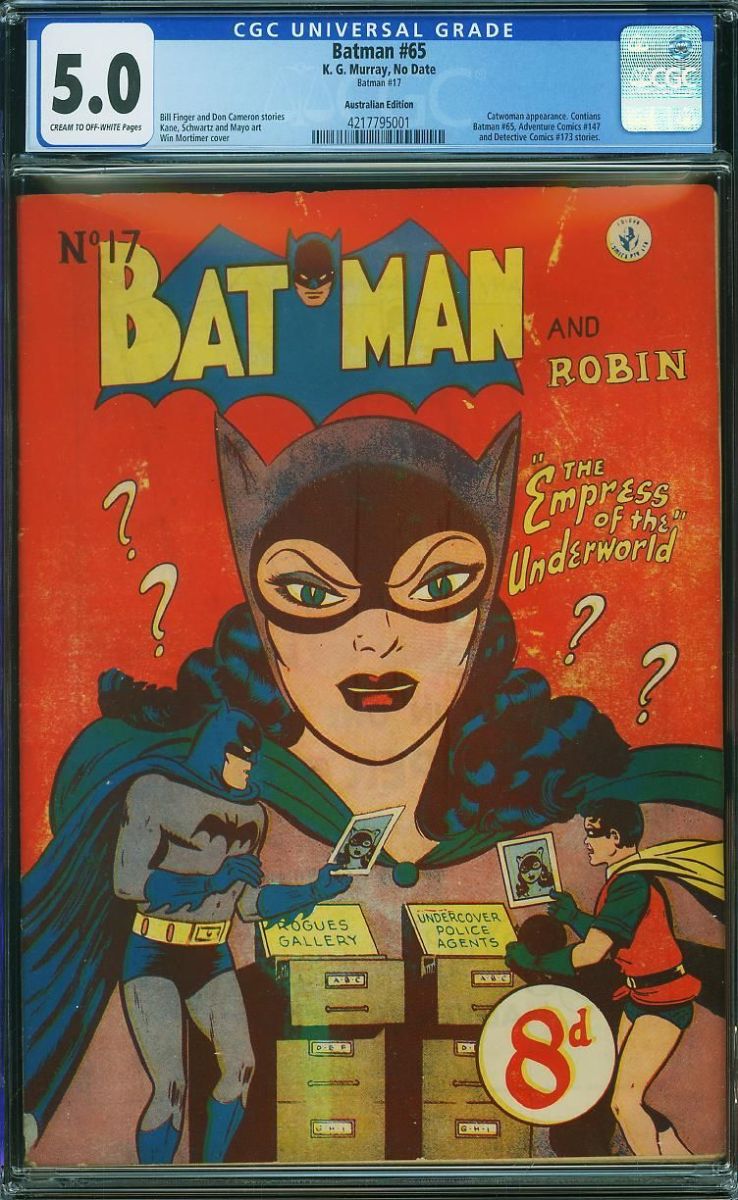 Batman 65 Murray Edition CGC 5.0 auctioning at Comic Link - Sales ...