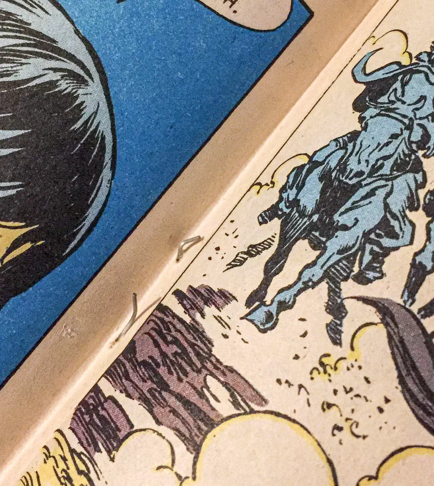 How does CGC grade a Malformed Staple from a bindery defect Comic