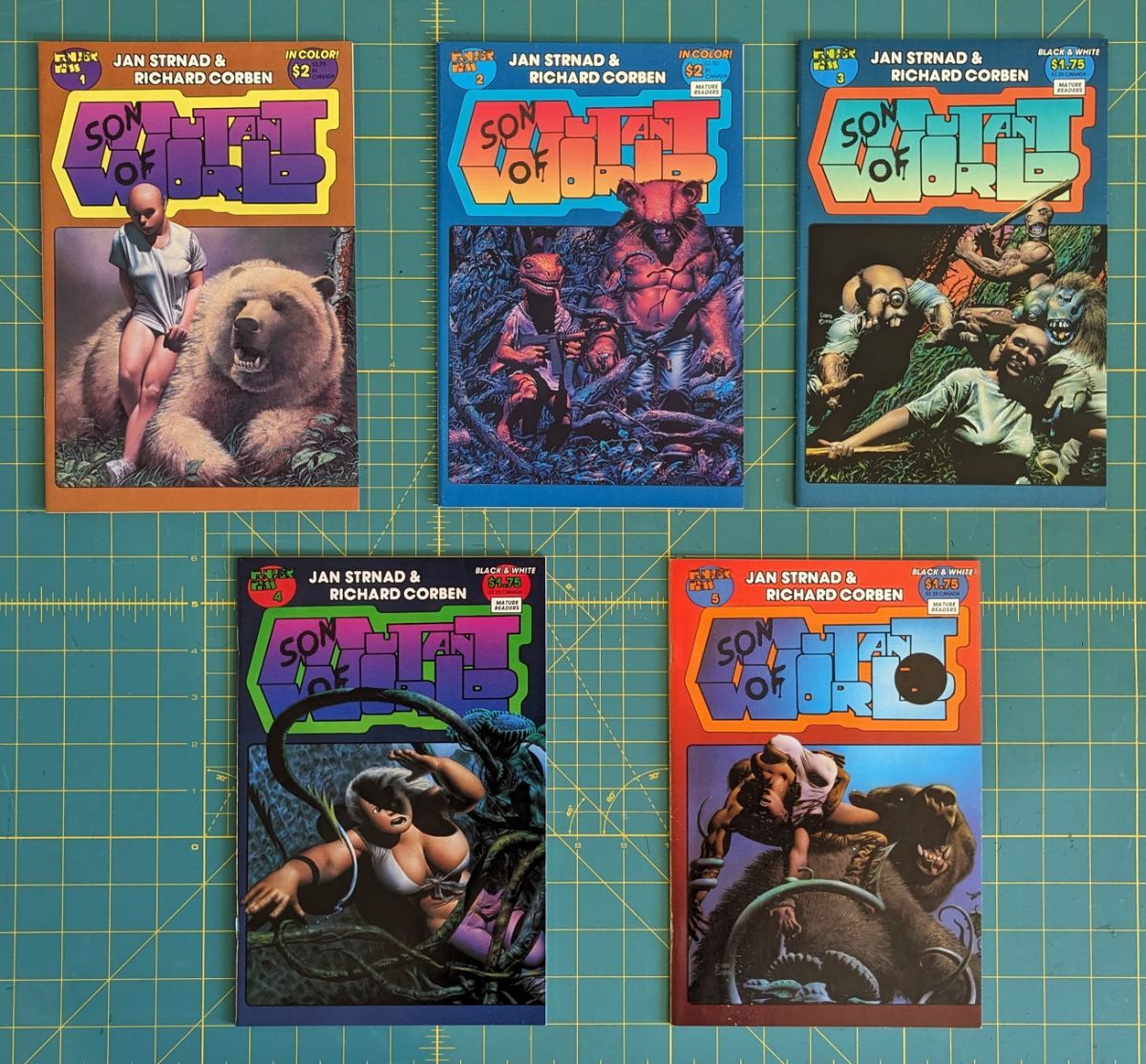 Richard Corben Fantagor Lot - High Grade sets of Den, Son of