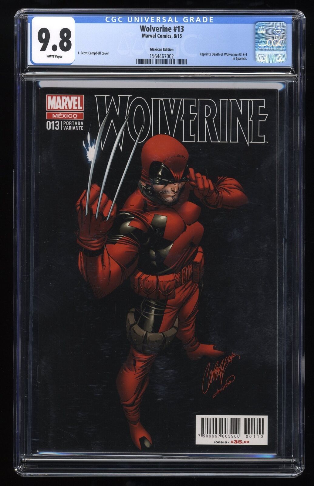 wolverine 13 Mexican edition Newbie Comic Collecting Questions CGC