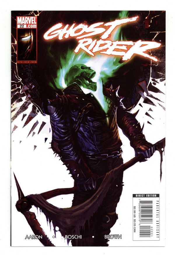 Archie Rider ARCHIE INNUENDO books, Ghost Rider #22 1:10 VARIANT 2008 19 MyComicShop ...