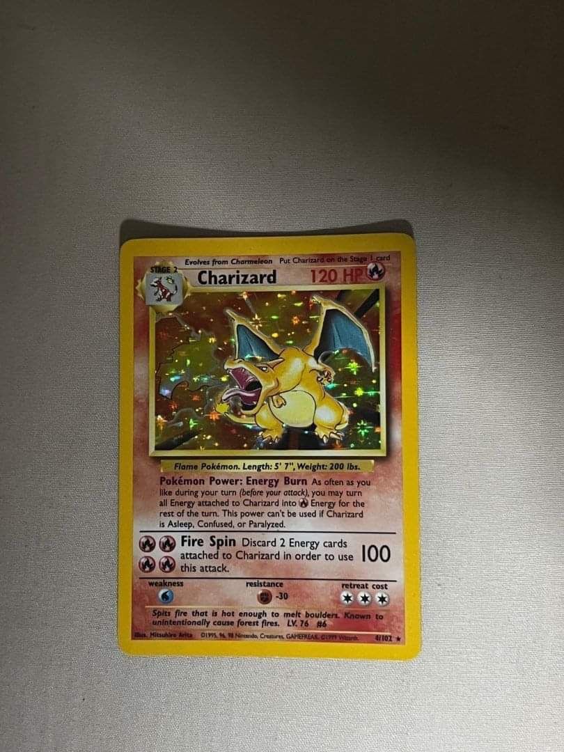fake gold pokemon cards charizard Amazon.com: Pokemon - Charizard ex 228/197 - Obsidian Flames - Hyper Rare main image 0