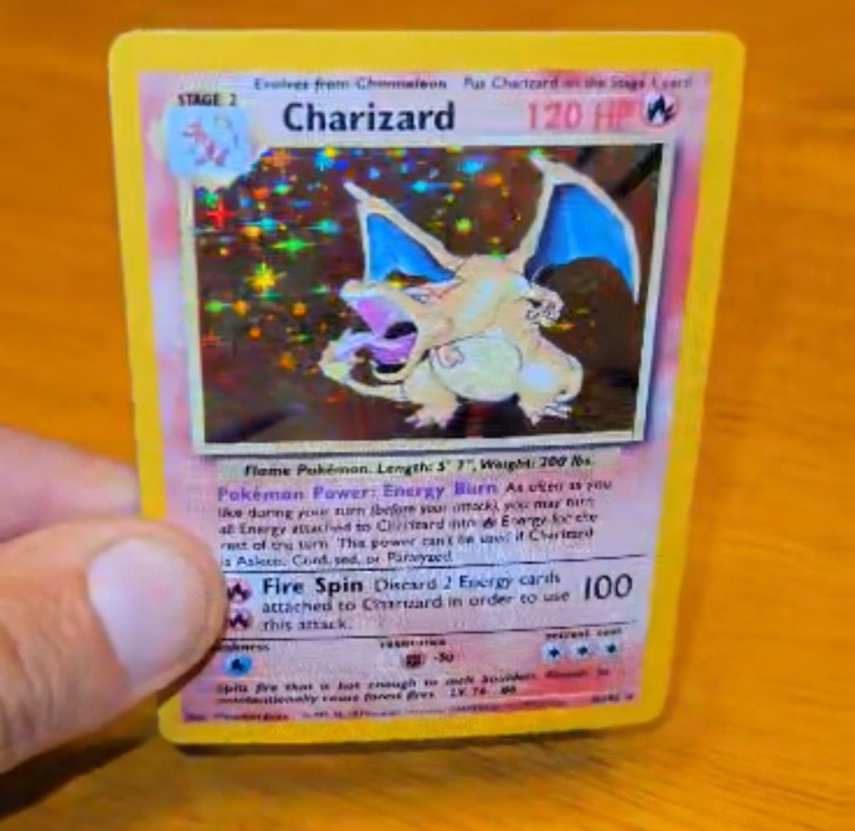 ebay holographic charizard card Charizard #11 Reverse Foil Beckett Graded 5.5 main image 0