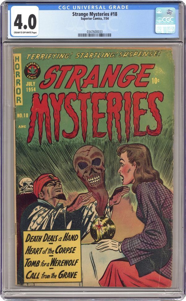 GOLD CONNECTIONS - Page 1377 - Golden Age Comic Books - CGC Comic Book ...