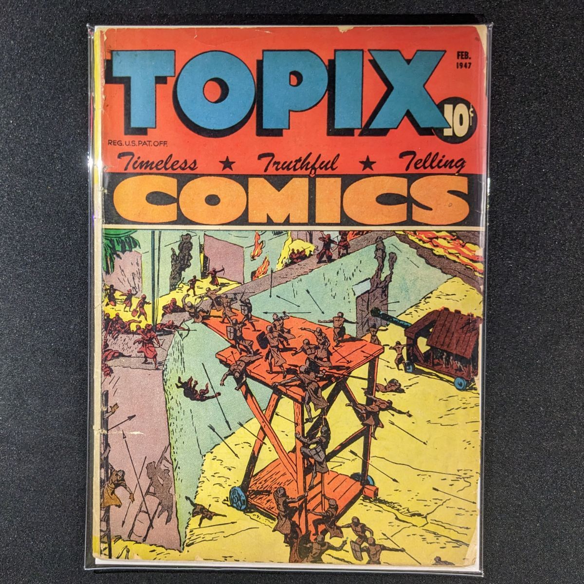 Flea market find Topix Comics #5 1947 First Charles Shulz