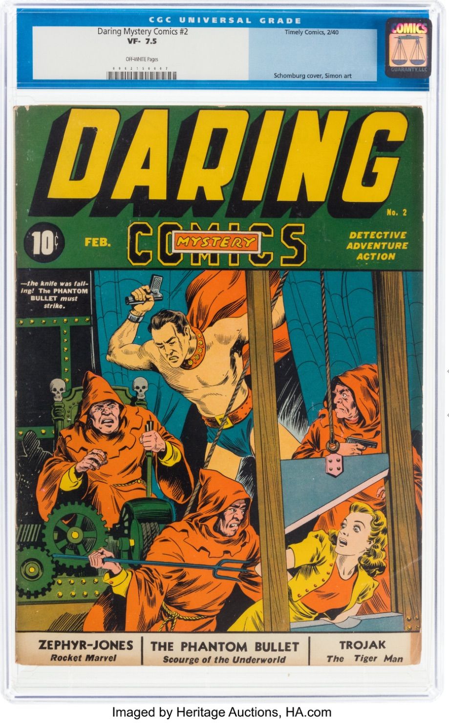 Less than 2 weeks… Bid on DARING MYSTERY 2 High Grade Unrestored