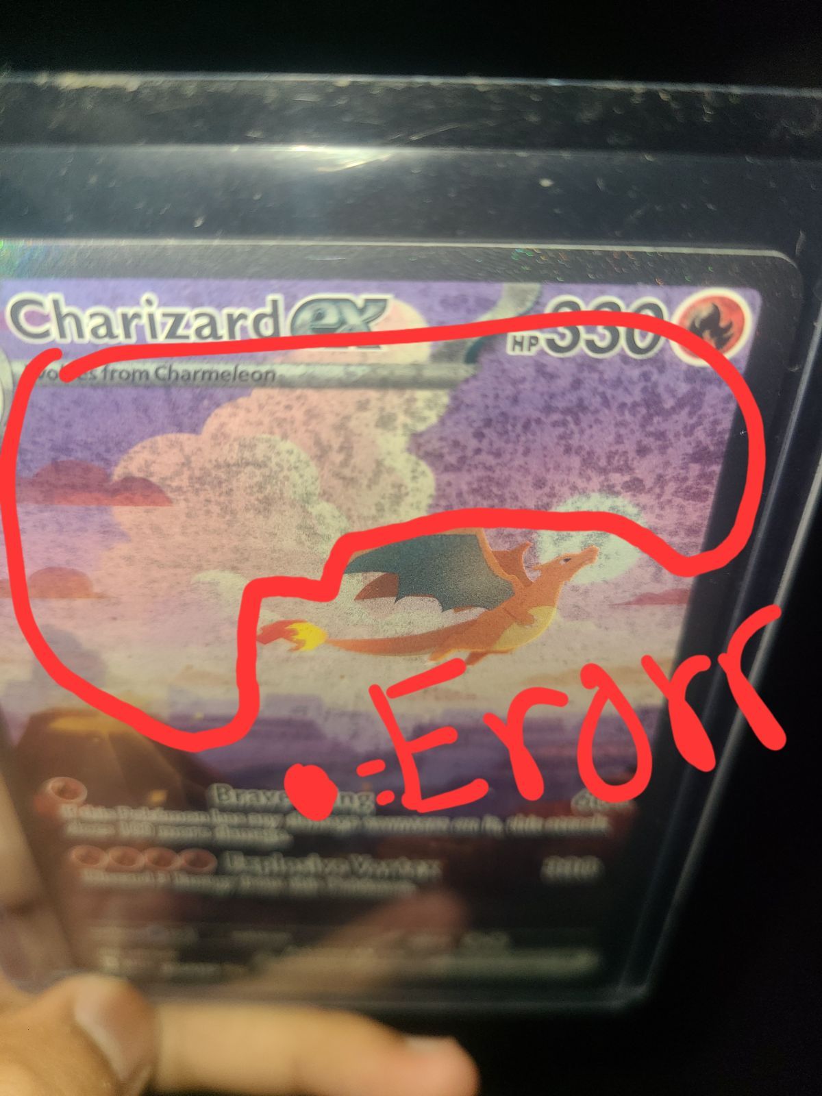 Charizard 151 ex with insufficient ink error - Ask CGC Cards - TCGs &  Non-sports - CGC Comic Book Collectors Chat Boards