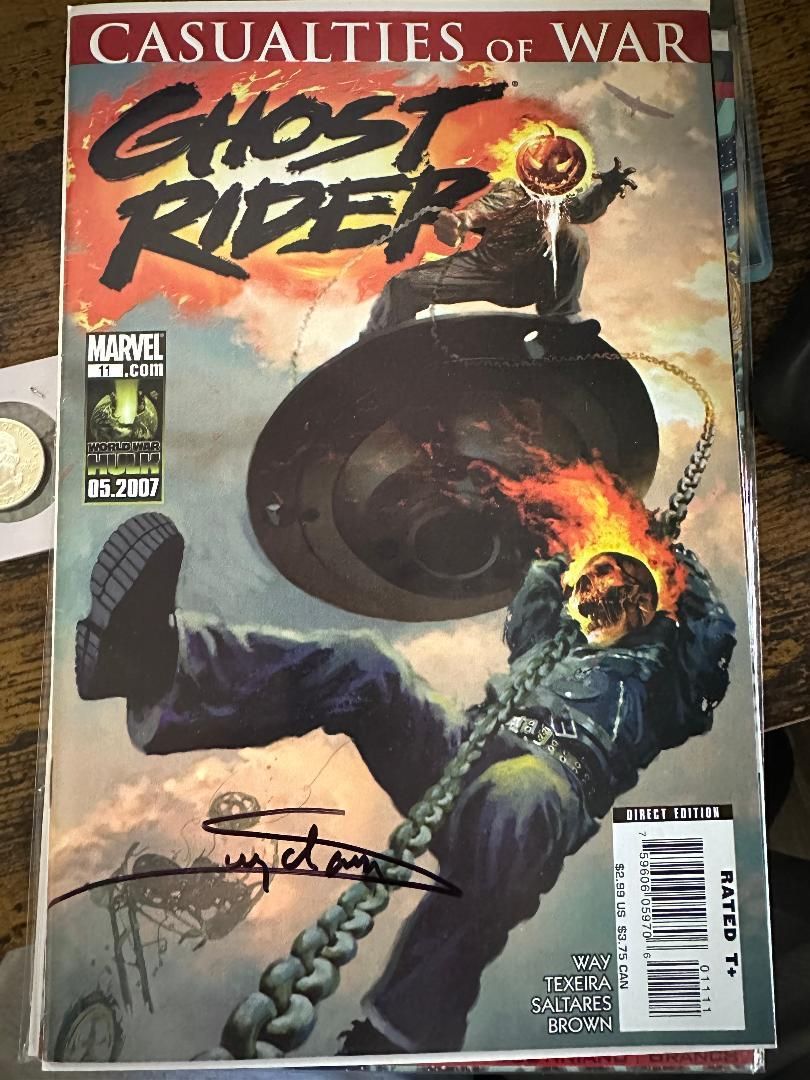 P.G.M. Ghost Rider signed - Hey buddy, can you spare a grade? - CGC ...