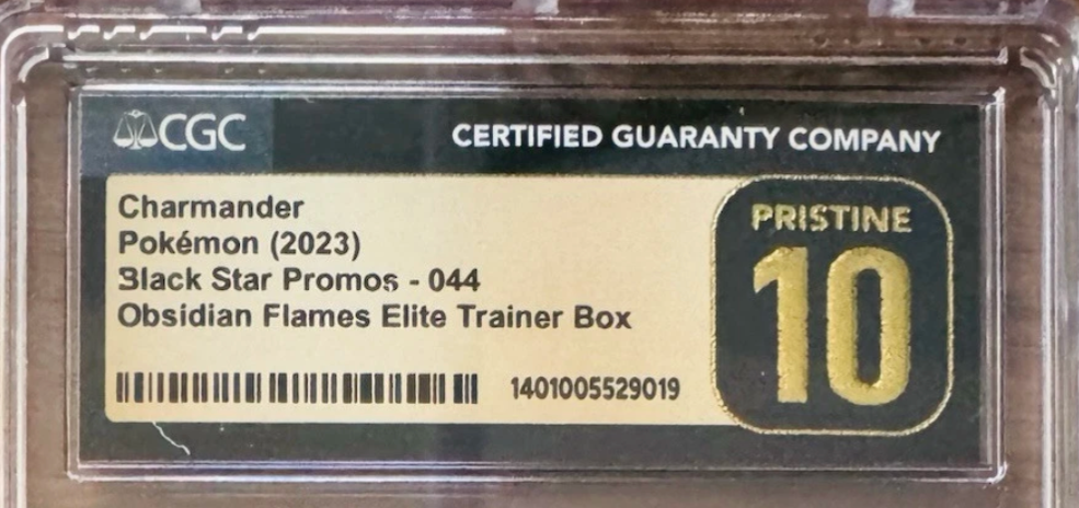 Cgc Label CGC Pristine Label fading - Ask CGC Cards - TCGs & Non-sports - CGC ...