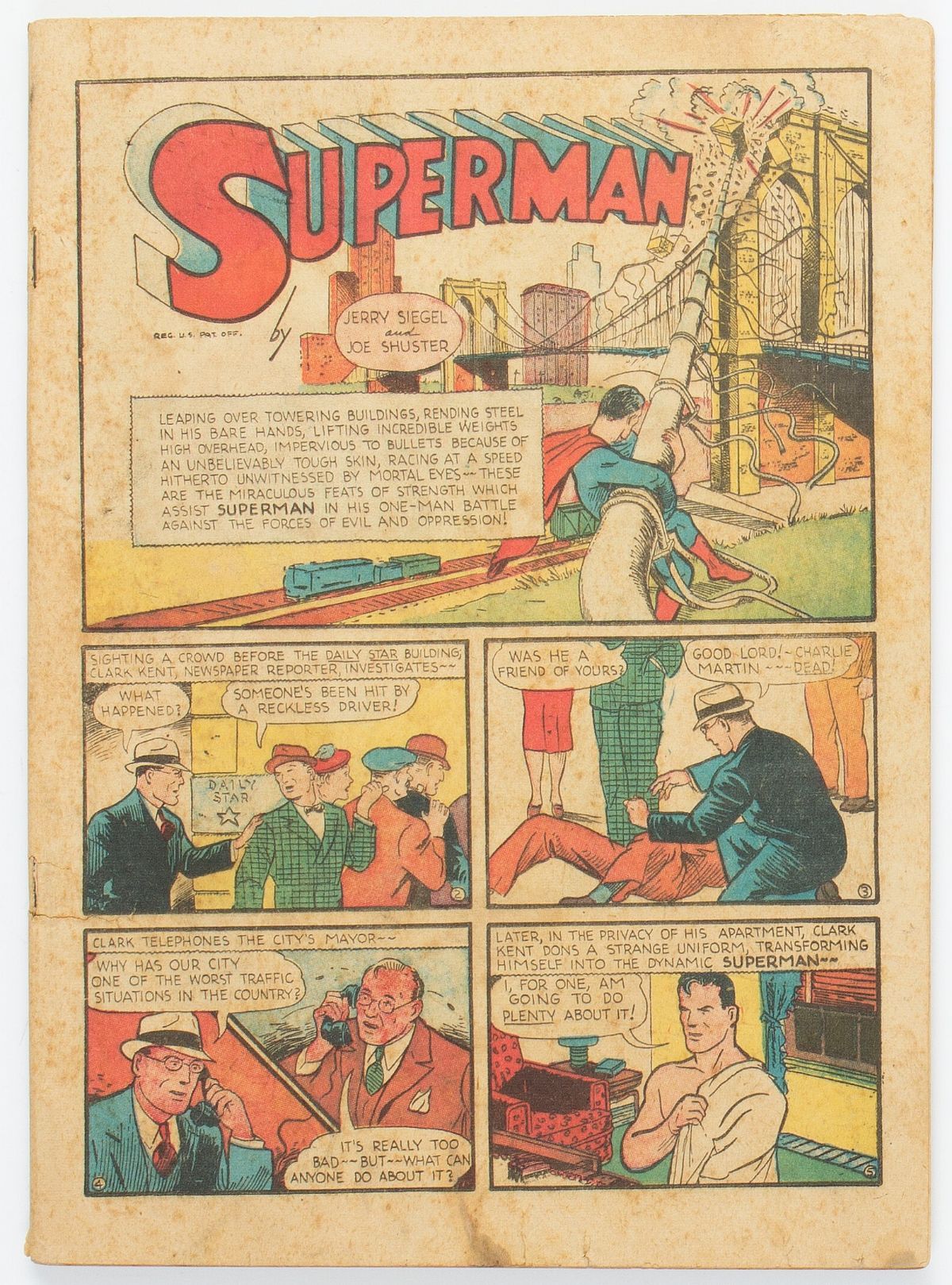 Superman and Action Comics - show us yours! - Golden Age Comic Books ...