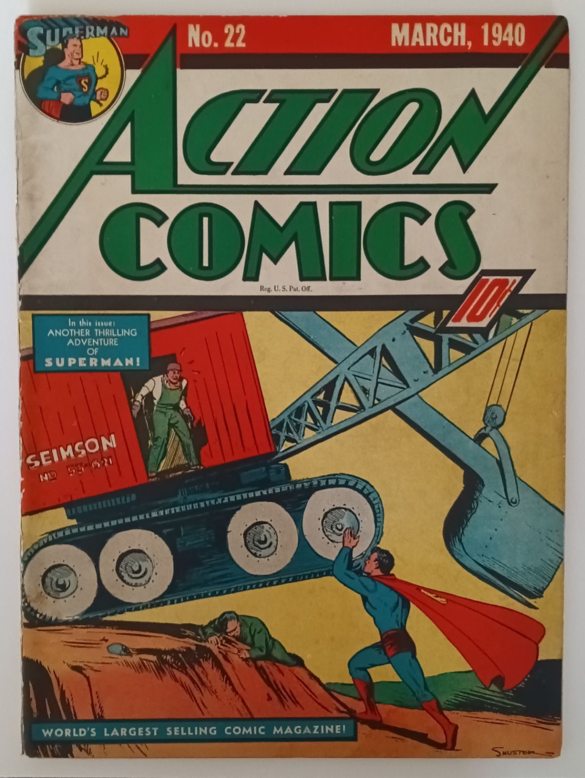 Superman and Action Comics - show us yours! - Golden Age Comic Books ...