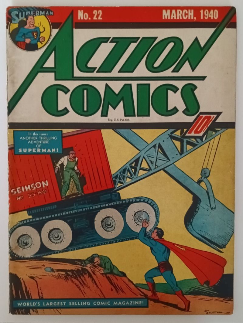 Superman and Action Comics - show us yours! - Golden Age Comic Books ...
