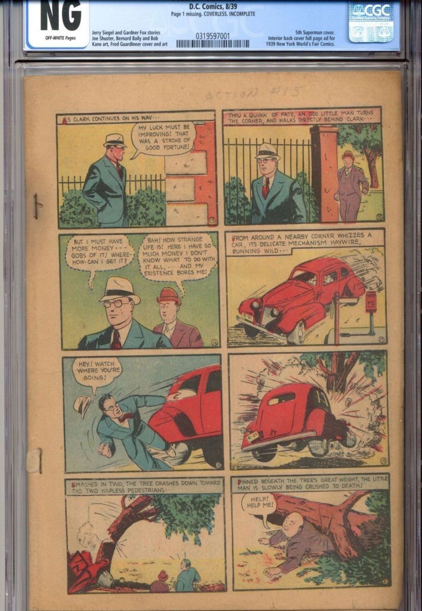 Superman and Action Comics - show us yours! - Golden Age Comic Books ...