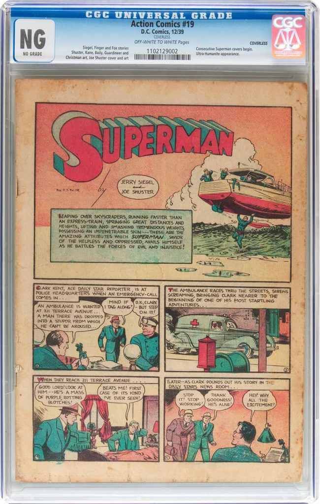 Superman and Action Comics - show us yours! - Page 2 - Golden Age Comic ...