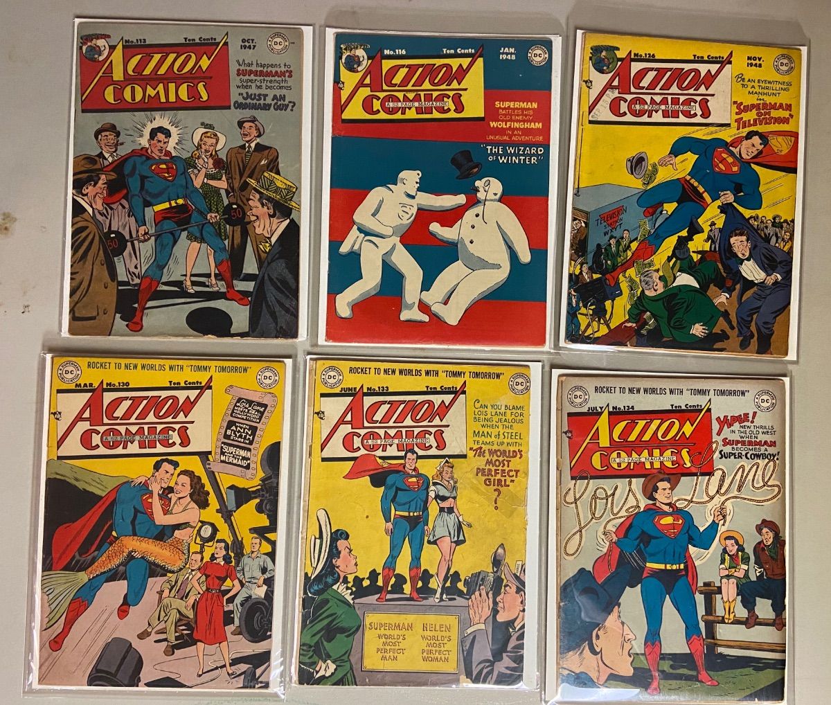 Superman and Action Comics - show us yours! - Golden Age Comic Books ...