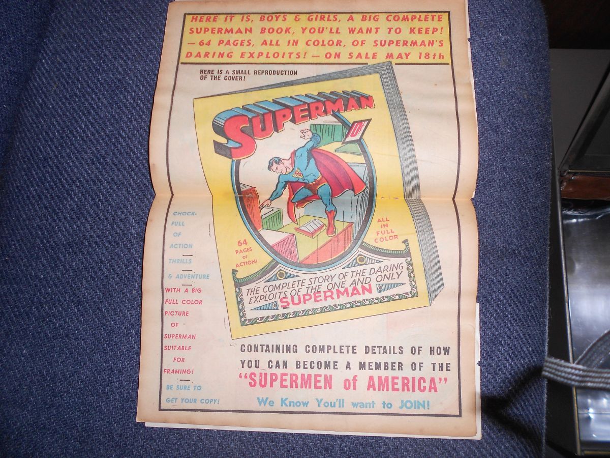 Superman and Action Comics - show us yours! - Golden Age Comic Books ...