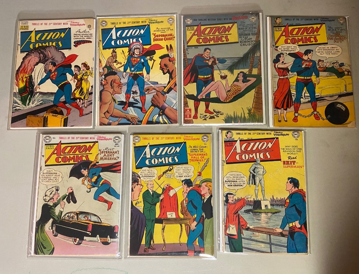 Superman and Action Comics - show us yours! - Golden Age Comic Books ...