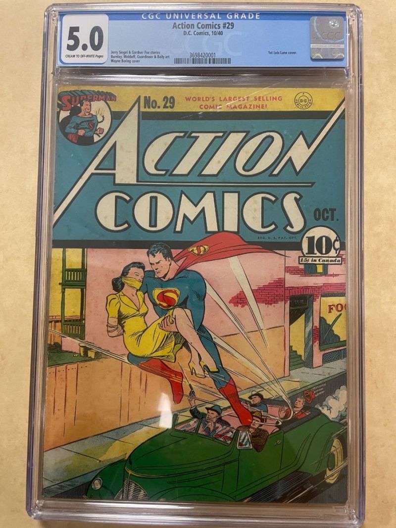 Superman and Action Comics - show us yours! - Golden Age Comic Books ...