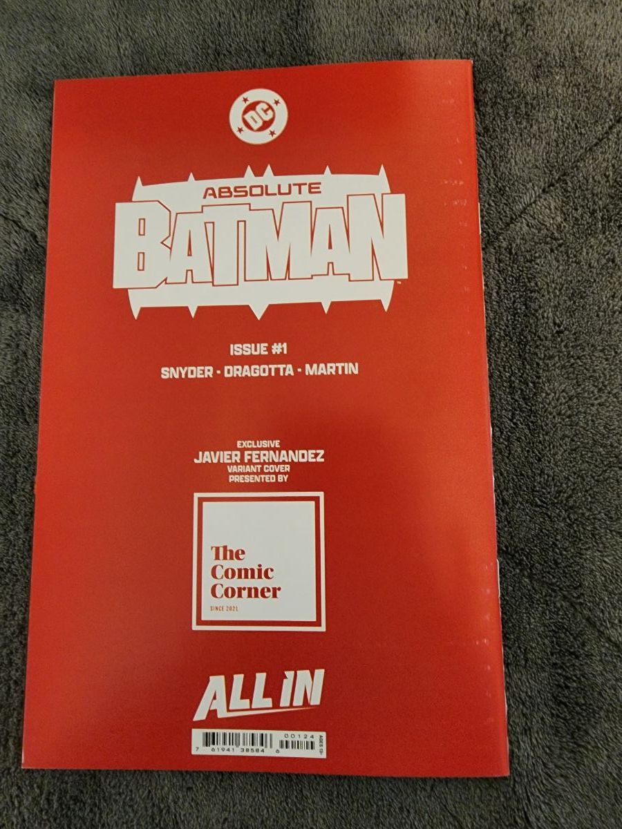 PGM Absolute Batman #1 - Hey buddy, can you spare a grade? - CGC