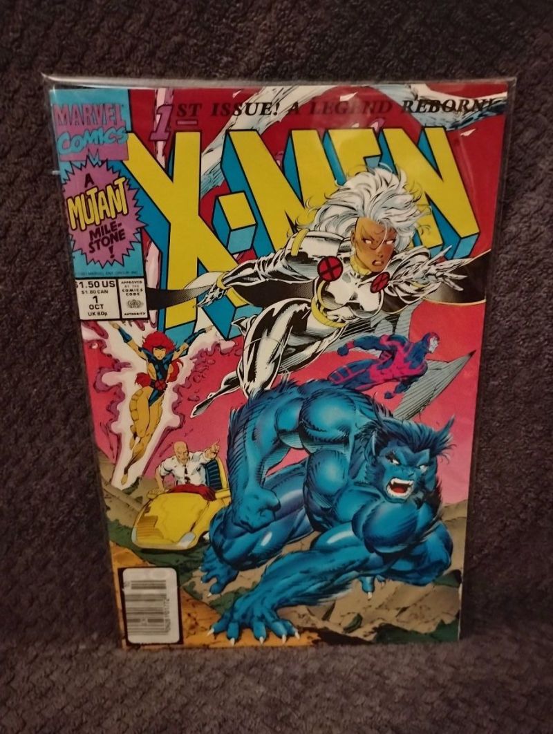 X-Men #1 with UPC barcode sticker - Copper Age Comic Books - CGC Comic ...