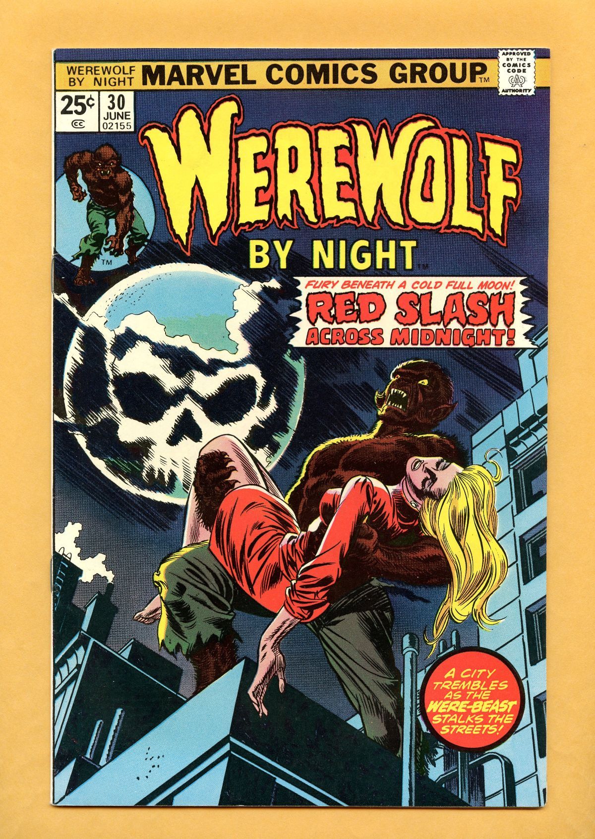 Adventures Into Darkness 9 CGC 1.5 OWW Pgs - Werewolf 1953 Standard Comics main image 0