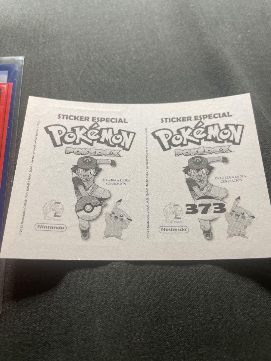 Pokémon Pokedex Stickers - Ask CGC Cards - TCGs & Non-sports - CGC ...