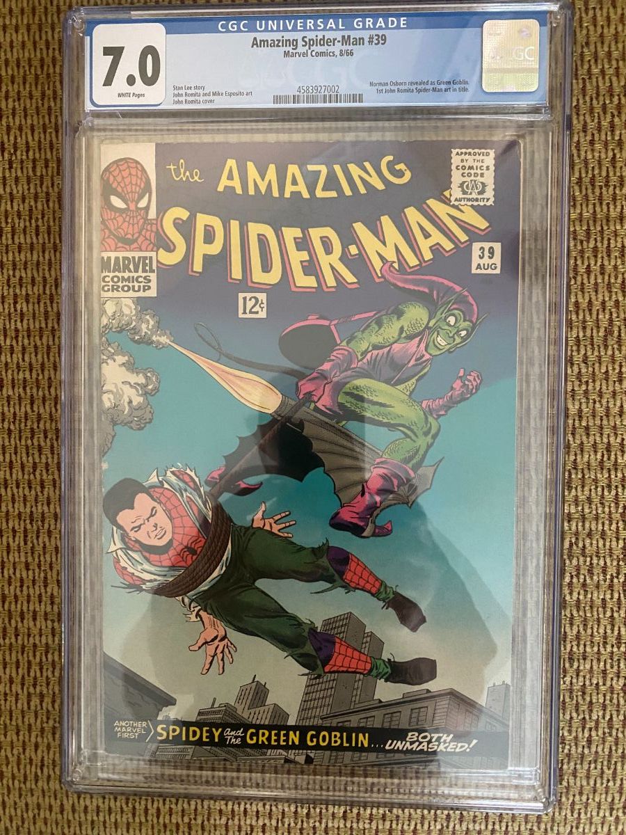 PGM ASM 39 GRADE IS IN - Hey buddy, can you spare a grade? - CGC Comic ...
