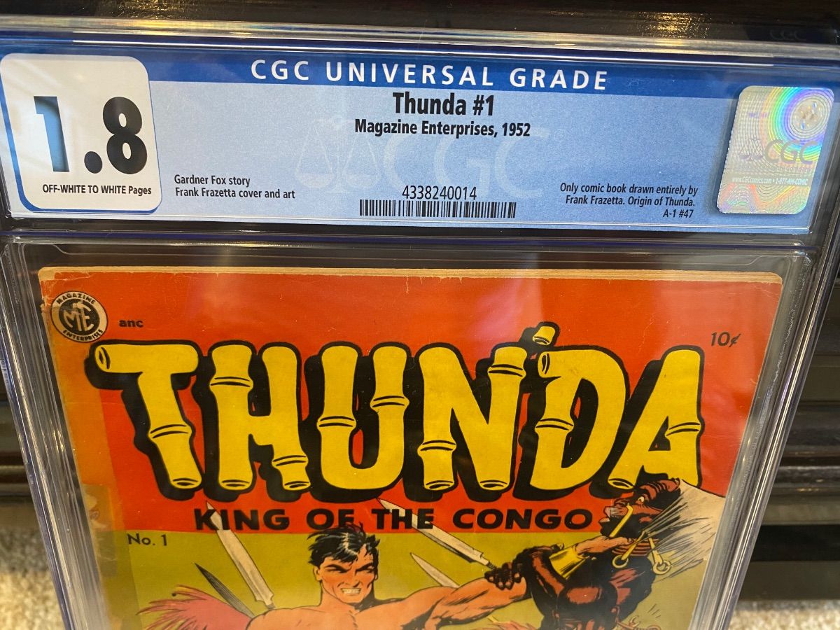 Thunda 1 CGC 1.8 OW/W- Frazzzzzetta - Golden / Silver