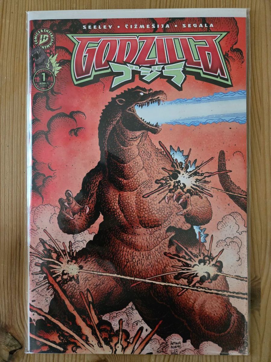 SDCC 2025 GODZILLA KAI SEI #1 | ART ADAMS IDW 1:10 covers for sale