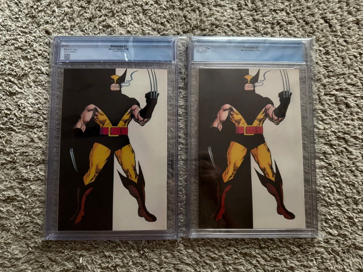 FS: Wolverine #1 1982 & 1988 Direct & Newsstand CGC 9.8 Lots