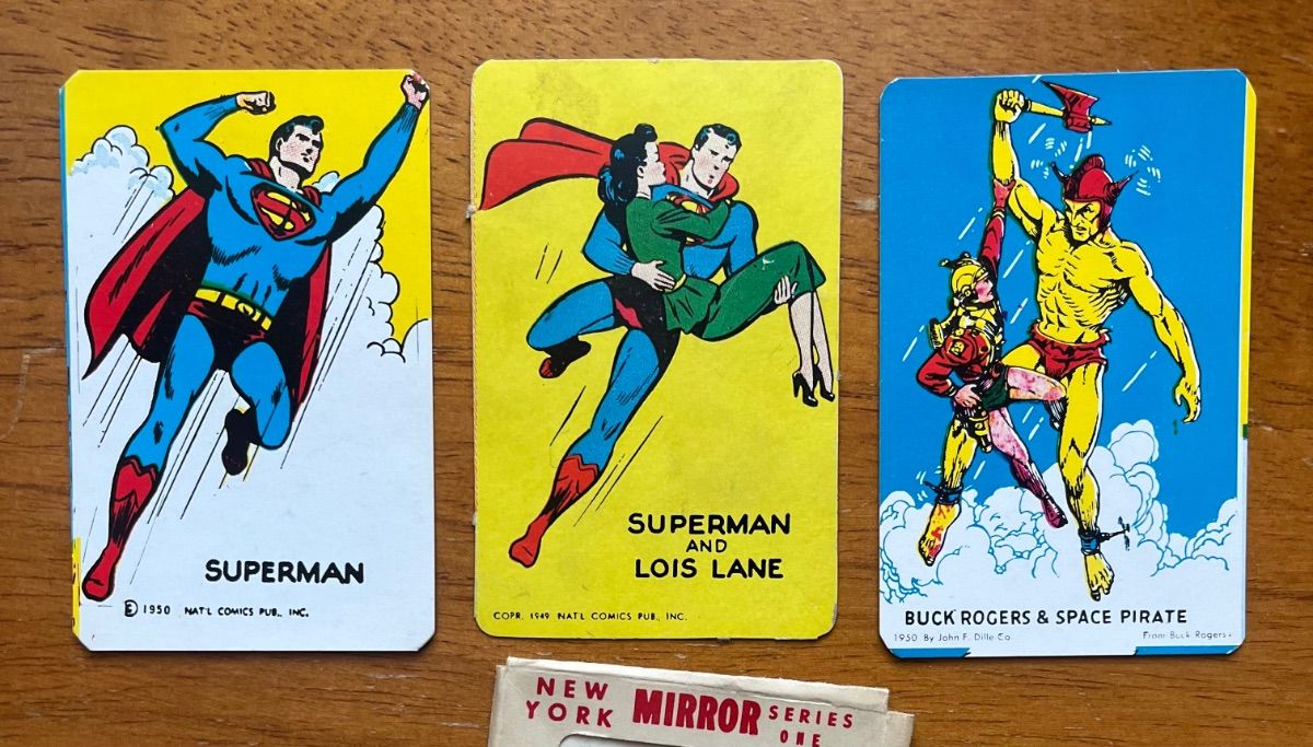 rare superman cards Superman Playing Cards main image 1